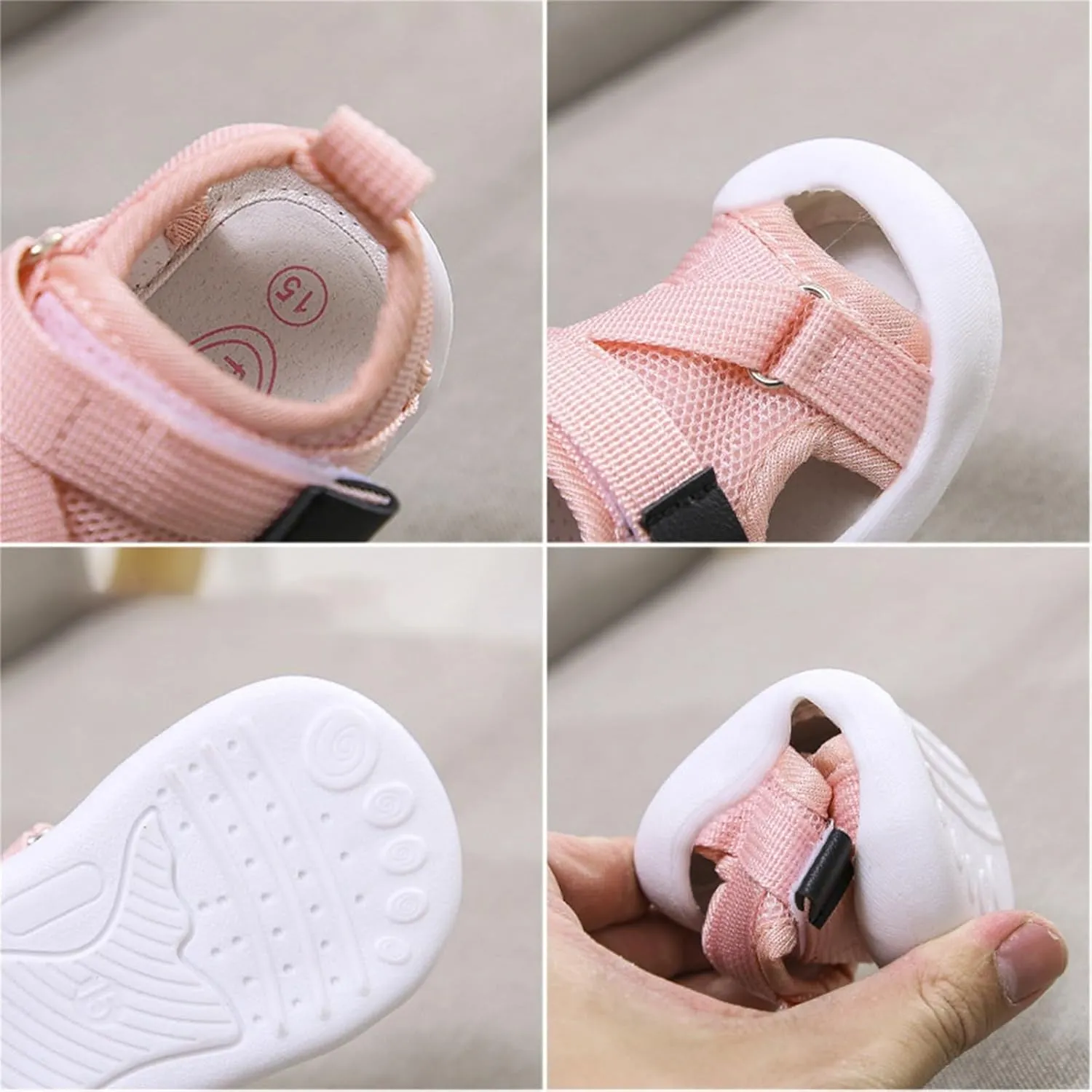 Flip Flop Toddler Girl Baby Sandals For Boys And Girls Sports Shoes Cute Non Slip Soft Bottom Mesh Kids