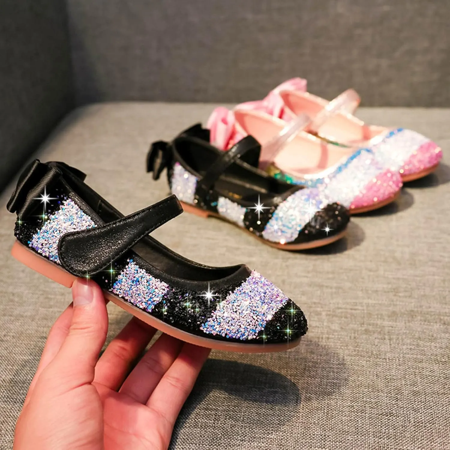 Girls 1 Shoes Girl Shoes Small Leather Shoes Single Shoes Children Dance Shoes Girls Performance Shoes Baby Tennis Shoe