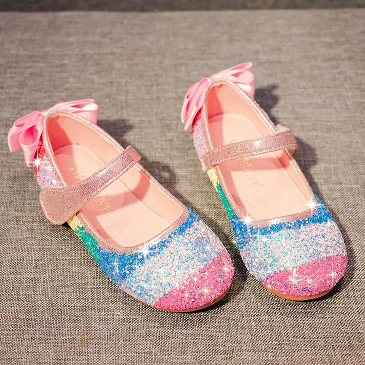 Girls 1 Shoes Girl Shoes Small Leather Shoes Single Shoes Children Dance Shoes Girls Performance Shoes Baby Tennis Shoe
