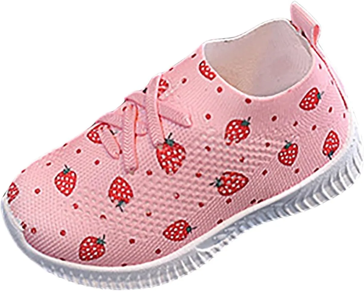 Girls Shoes Comfortable Soft Sole Casual Sports Shoes Fashionable Outdoor Sports for Girls for
