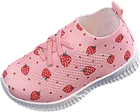 Girls Shoes Comfortable Soft Sole Casual Sports Shoes Fashionable Outdoor Sports for Girls for