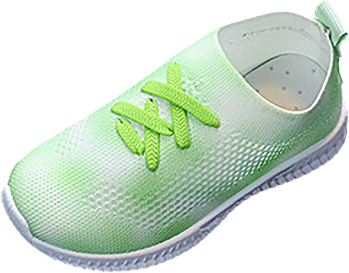 Girls Shoes Comfortable Soft Sole Casual Sports Shoes Fashionable Outdoor Sports Toddler Running for Girls