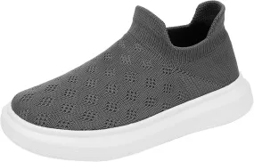 Girls Shoes Size 3 Youth Boys Mesh Lightweight Breathable Fashion Casual Shoes Slip On Kids Shoes for Tennis