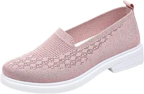 Gym Shoes Women Shoes for Women Memory Foam Go Walk Slip on Tennis Shoes Non Slip Comfortable Fashion Sneakers