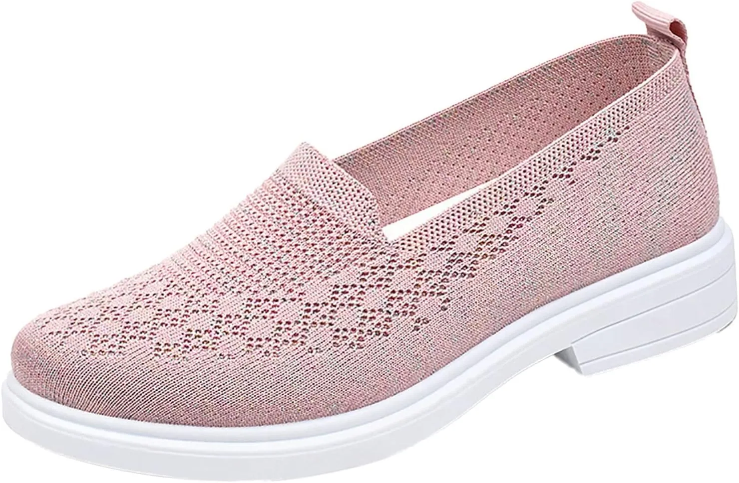 Gym Shoes Women Shoes for Women Memory Foam Go Walk Slip on Tennis Shoes Non Slip Comfortable Fashion Sneakers