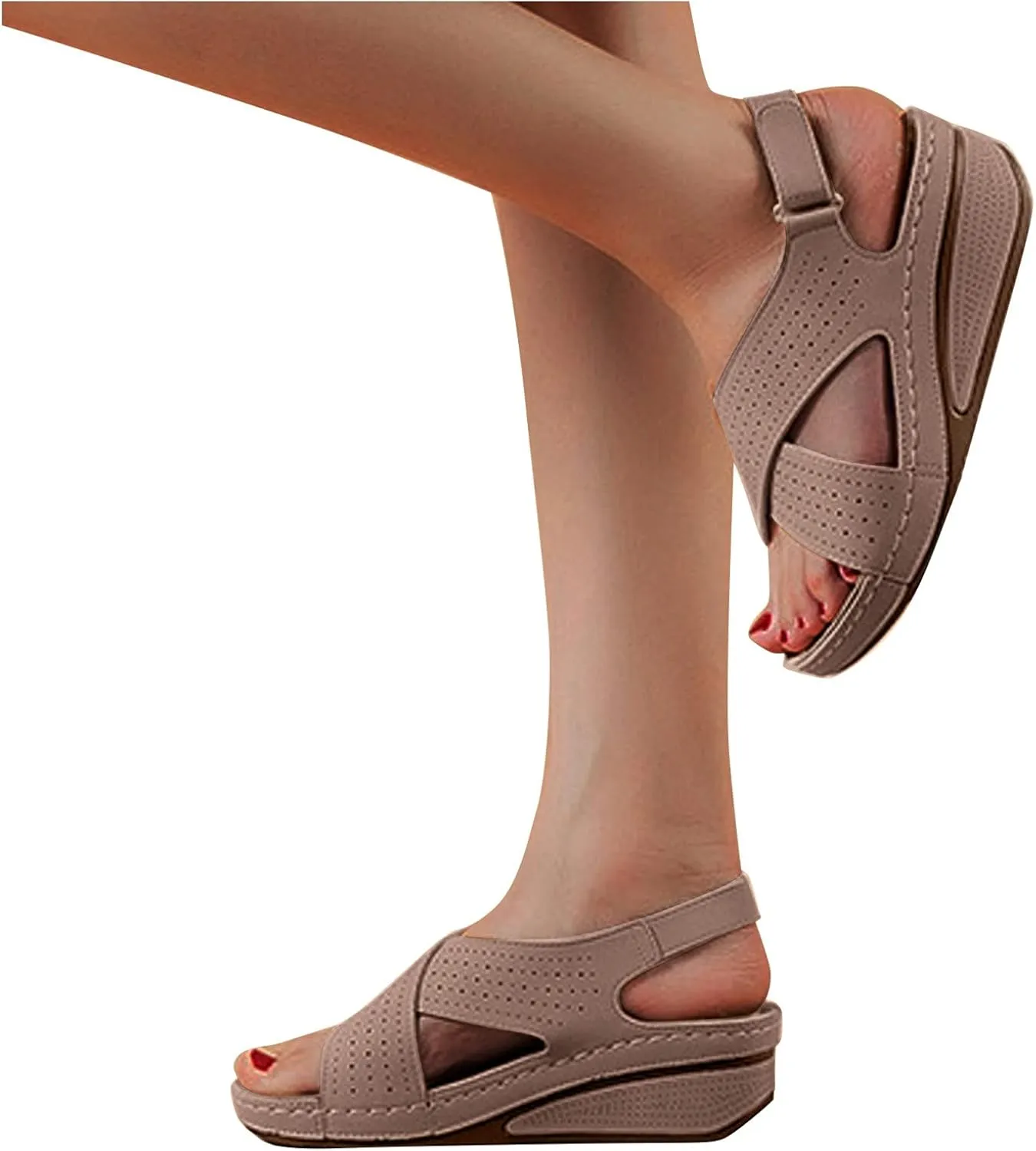 High Arch Flip Flops Womens Plantar Fasciitis Sandals Orthopedic Women Comfortable Beach Sandals for Woman Womens Wedge Sandals Wide Width Sneakers for Women Walking Shoes Sandals Women Huarache
