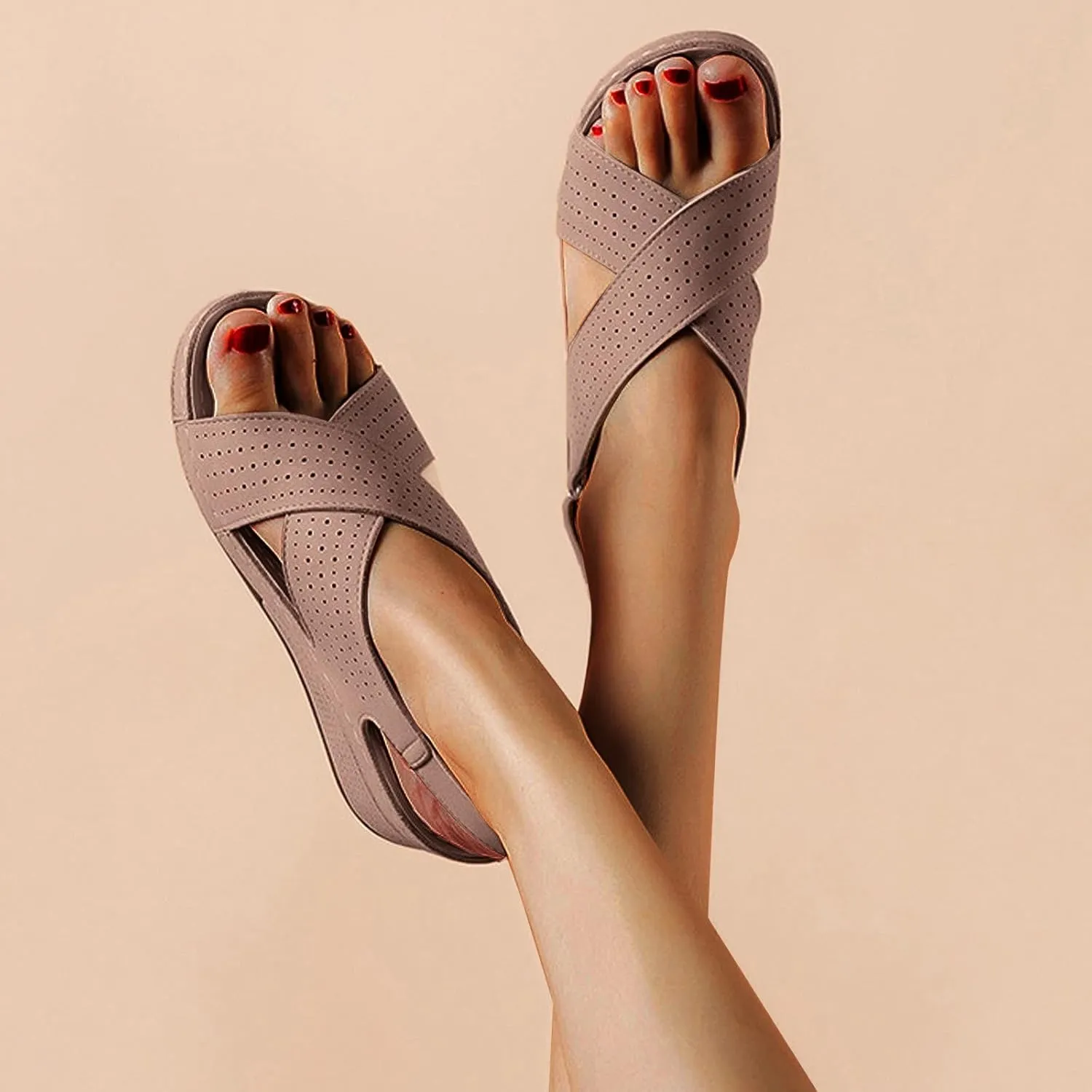 High Arch Flip Flops Womens Plantar Fasciitis Sandals Orthopedic Women Comfortable Beach Sandals for Woman Womens Wedge Sandals Wide Width Sneakers for Women Walking Shoes Sandals Women Huarache