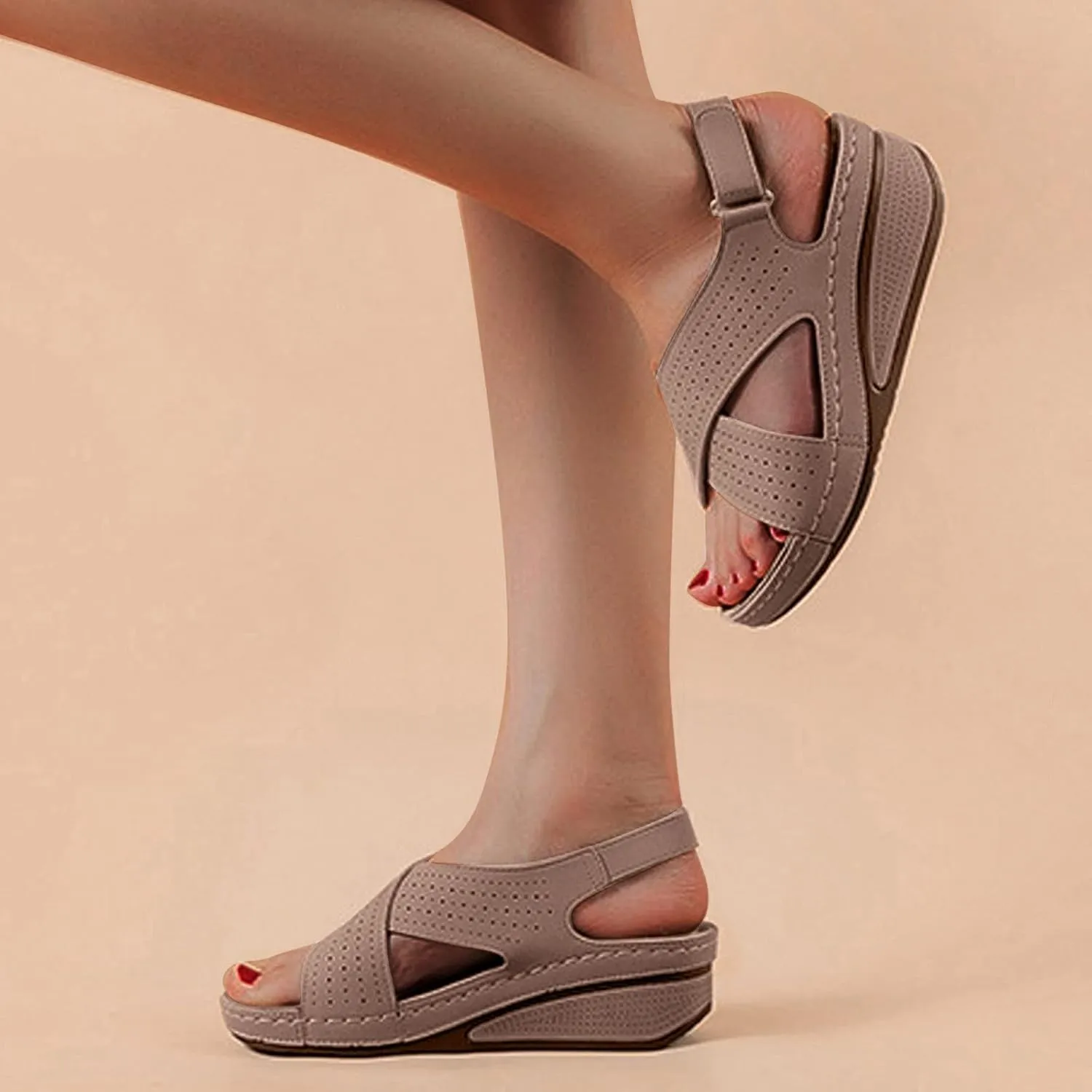 High Arch Flip Flops Womens Plantar Fasciitis Sandals Orthopedic Women Comfortable Beach Sandals for Woman Womens Wedge Sandals Wide Width Sneakers for Women Walking Shoes Sandals Women Huarache