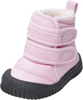 Hook Loop Low Cut Boots Cloth Snow Boots Kids Winter Shoes Girls Boys Outdoor Boots Kids Insulated Rain Boots for Girls