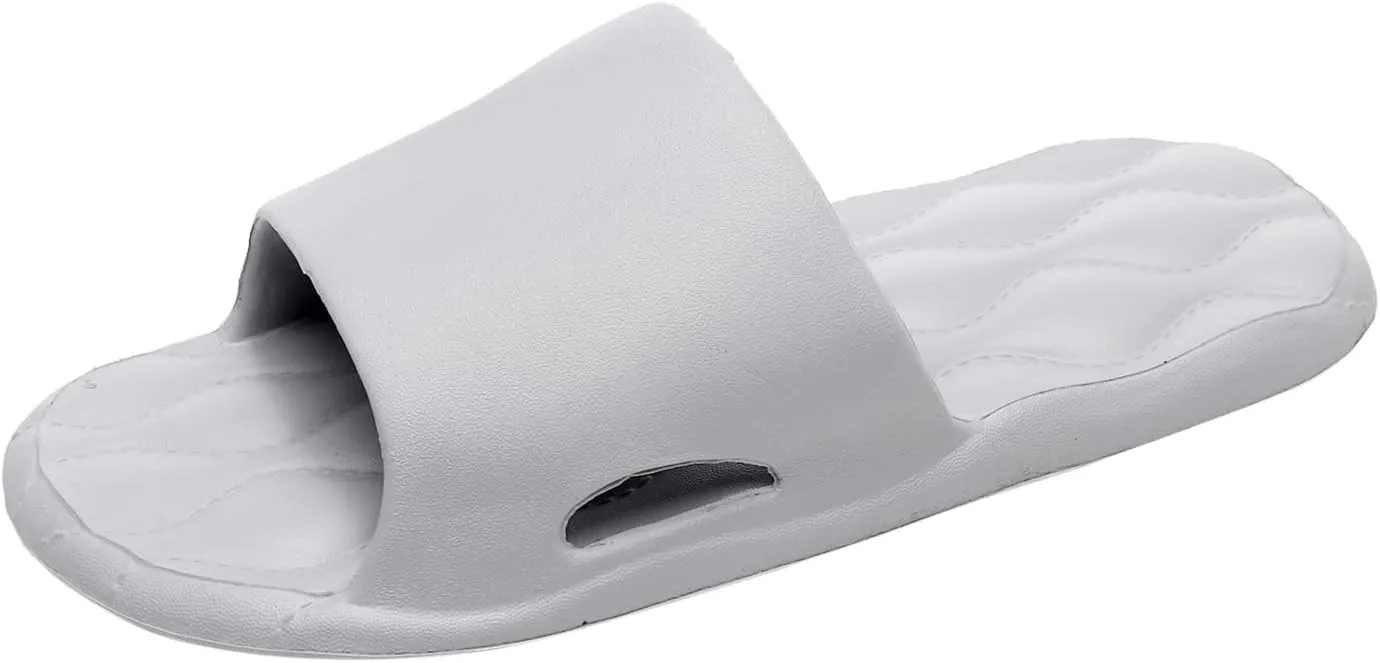 Indoor Slippers Men Non Slip Quick Drying Shower Slides Slide Slippers for Bathroom House Slipper Outdoor