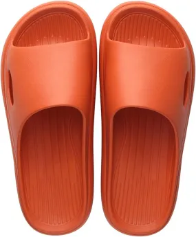 Indoor Slippers Non Slip Quick Drying Bathroom Slippers for Women Men Cloud Sandals Indoor House