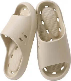 Indoor Slippers Waterproof Flip Flops for Men Shower Shoes for Living Room Pool Beach Spa Public Showers