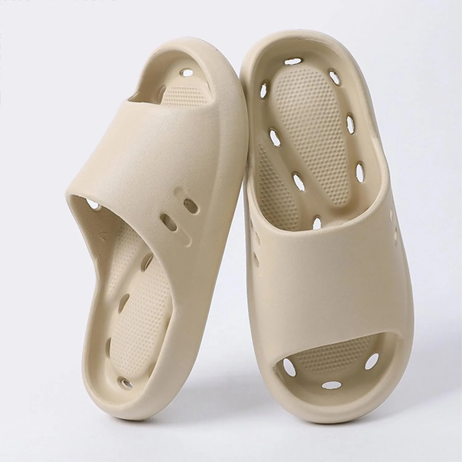 Indoor Slippers Waterproof Flip Flops for Men Shower Shoes for Living Room Pool Beach Spa Public Showers