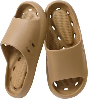 Indoor Slippers Waterproof Flip Flops for Men Shower Shoes for Living Room Pool Beach Spa Public Showers