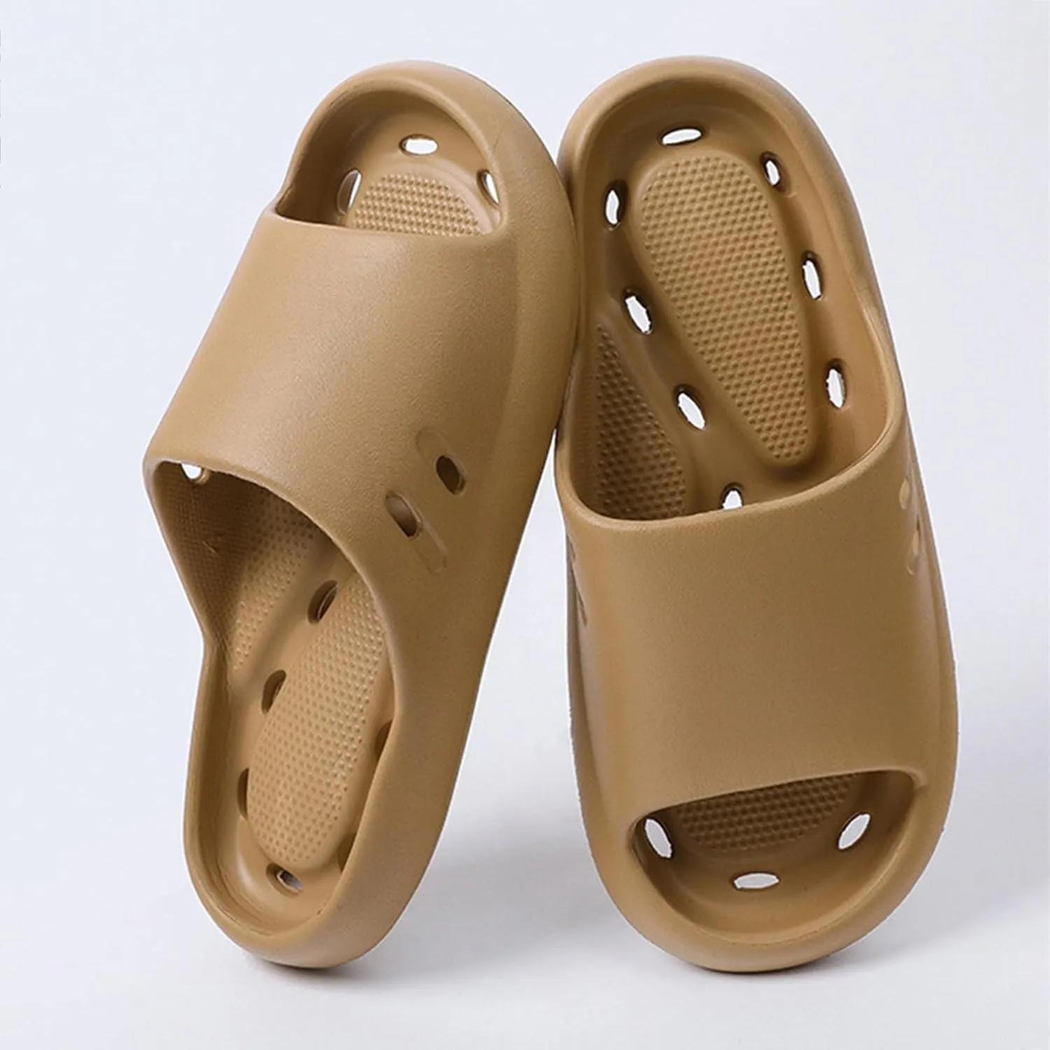 Indoor Slippers Waterproof Flip Flops for Men Shower Shoes for Living Room Pool Beach Spa Public Showers