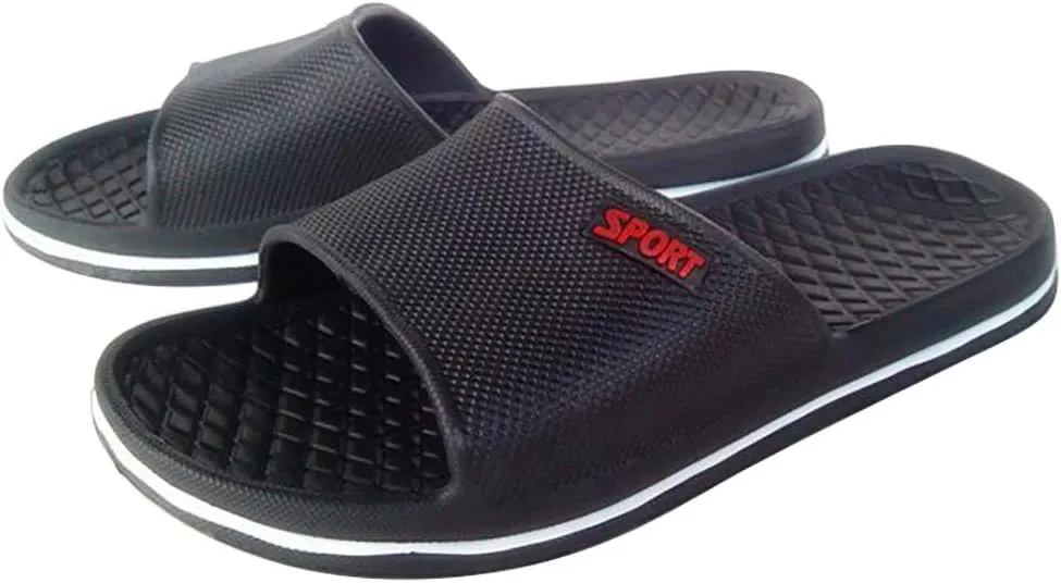 Indoor Slippers Women and Men Non Slip Slides Ultra Comfort Non-Slip Shower Sandals Indoor and Outdoor