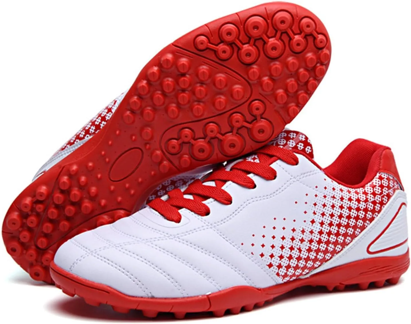 Indoor Soccer Cleats Tur Soccer Shoes for Boys Girls Football Boots Softy Sole Running Training Shoes Youth Kids