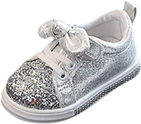 Infant Crib Shoes Sequins Boys Sneakers Shoes Run Baby Girls Children Crystal Bling Sport Kids Tennis Shoe