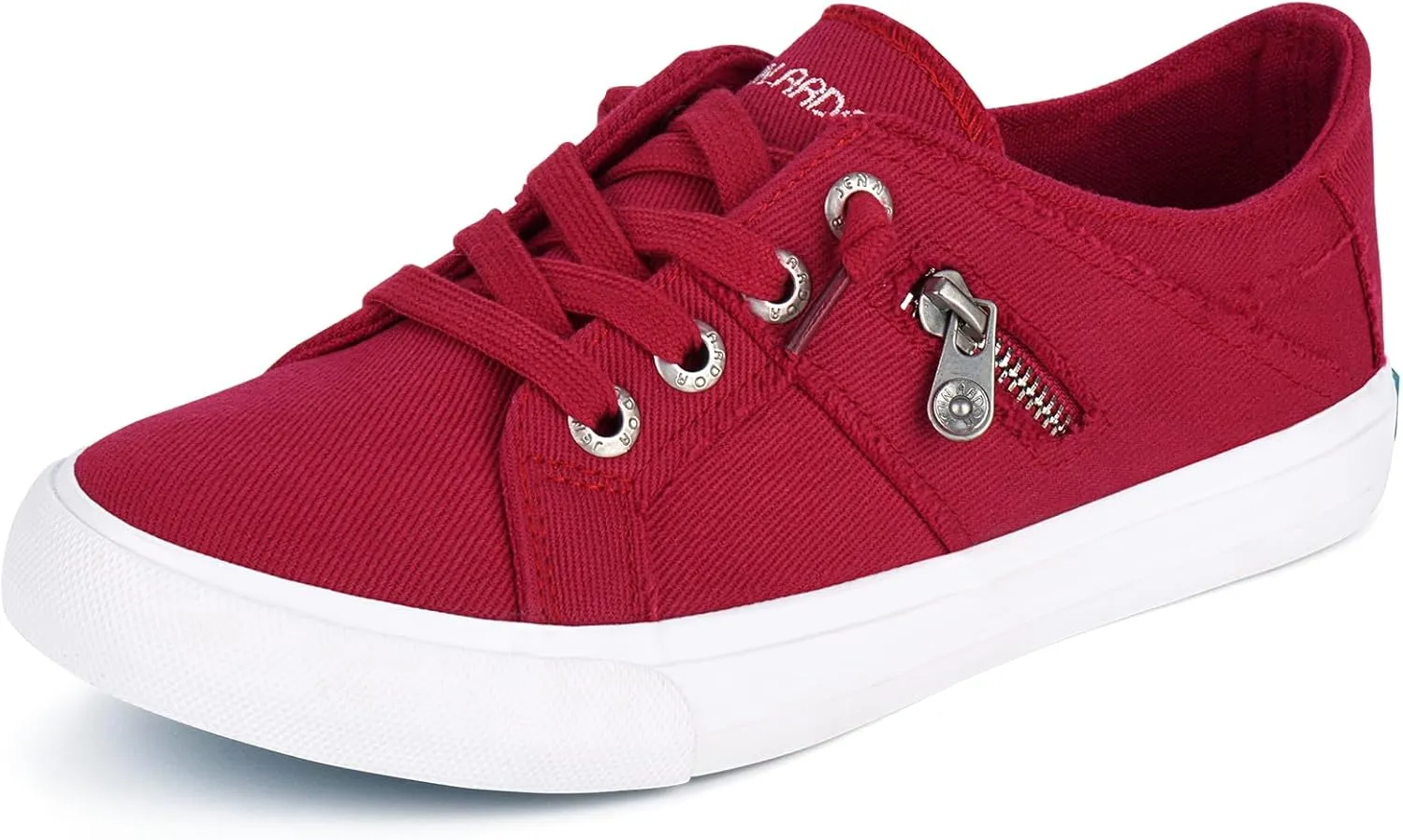 JENN ARDOR Womens Fashion Sneakers Slip On Shoes Women Sneakers Canvas Shoes Womens Tennis Comfortable Walking Flats for Womens Casual Shoes
