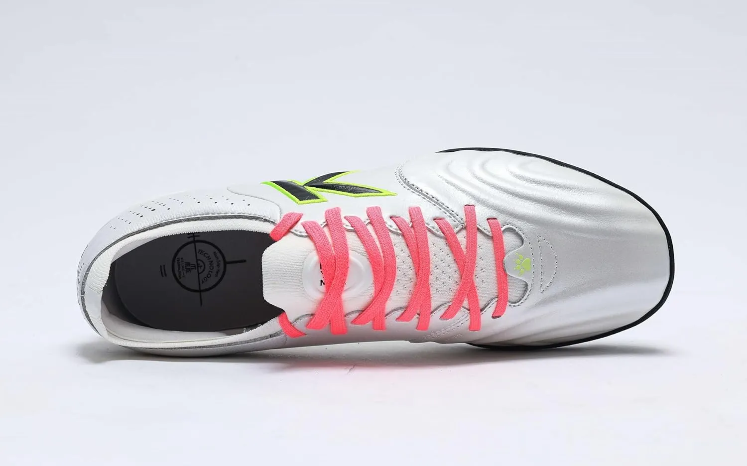 KELME Kangaroo Leather Turf Soccer Shoes - FG Pro K-Leather Soccer Cleats - Outdoor Indoor Football Boots Mens Adult Sizes