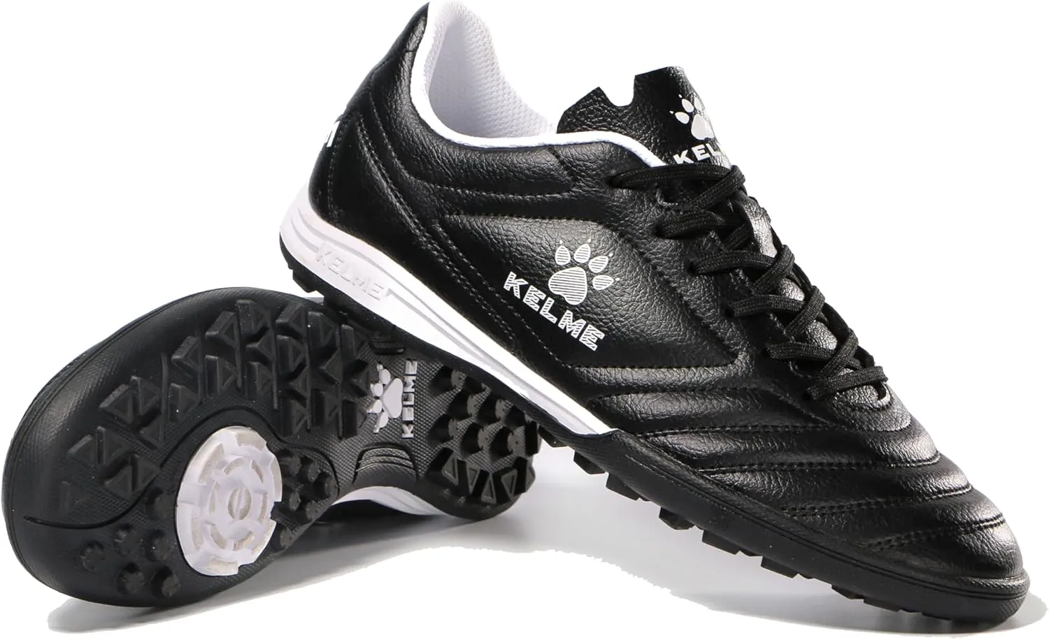 KELME Kids Turf Soccer Cleats - Football Boots Outdoor/Indoor - Toddler/Little Kid/Big Kid - Soccer Shoes TF AG Futsal Shoe