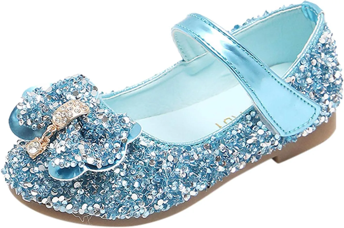 Kid Apparel Girl Toddler Shoes Sandals Shoes Fashion Girls Princess Non-Slip Bow Kids Crystal 10c Sneakers
