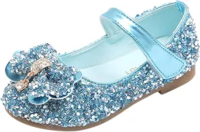 Kid Apparel Girl Toddler Shoes Sandals Shoes Fashion Girls Princess Non-Slip Bow Kids Crystal 10c Sneakers