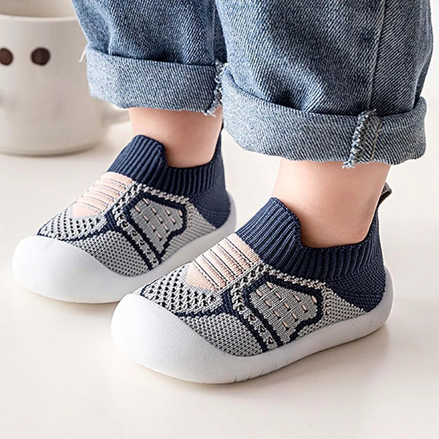 Kids Athletic Shoes Sneakers Toddler Kids Infant Newborn Baby Boys Girls Shoes Breathable Soft Antislip Wearproof