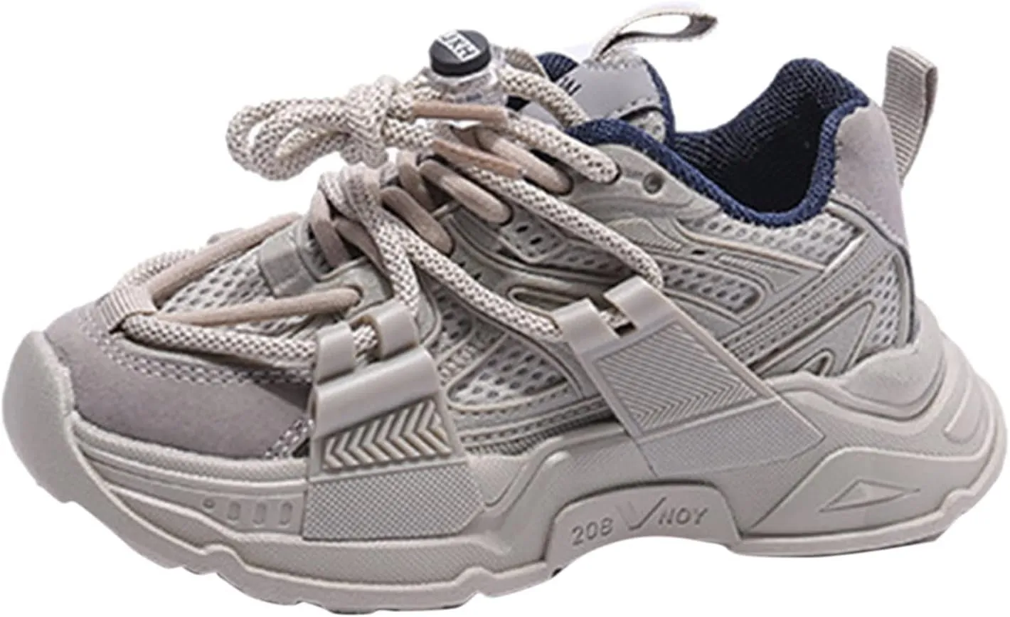 Kids Casual Mesh Sneakers Toddler Girls Boys Breathable Comfort Walking Non Slip Slip On Sports Athletic Shoes
