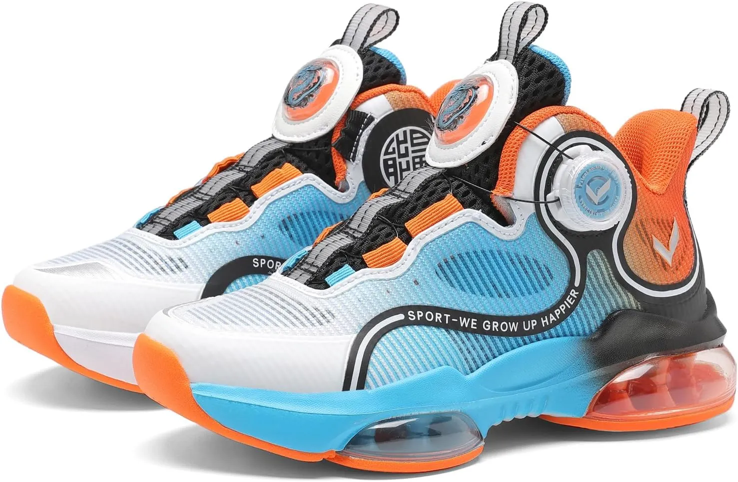 Kids Shoes Boys Sneakers Girls Sports Shoe Breathable Lightweight Basketball Sneaker