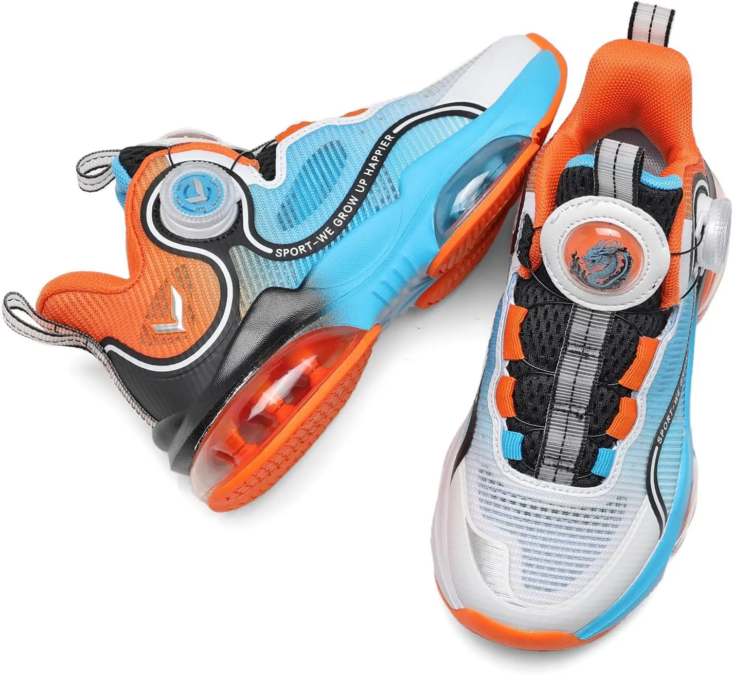 Kids Shoes Boys Sneakers Girls Sports Shoe Breathable Lightweight Basketball Sneaker