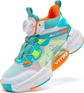 Kids Shoes Boys Sneakers Girls Sports Shoe Breathable Lightweight Basketball Sneaker
