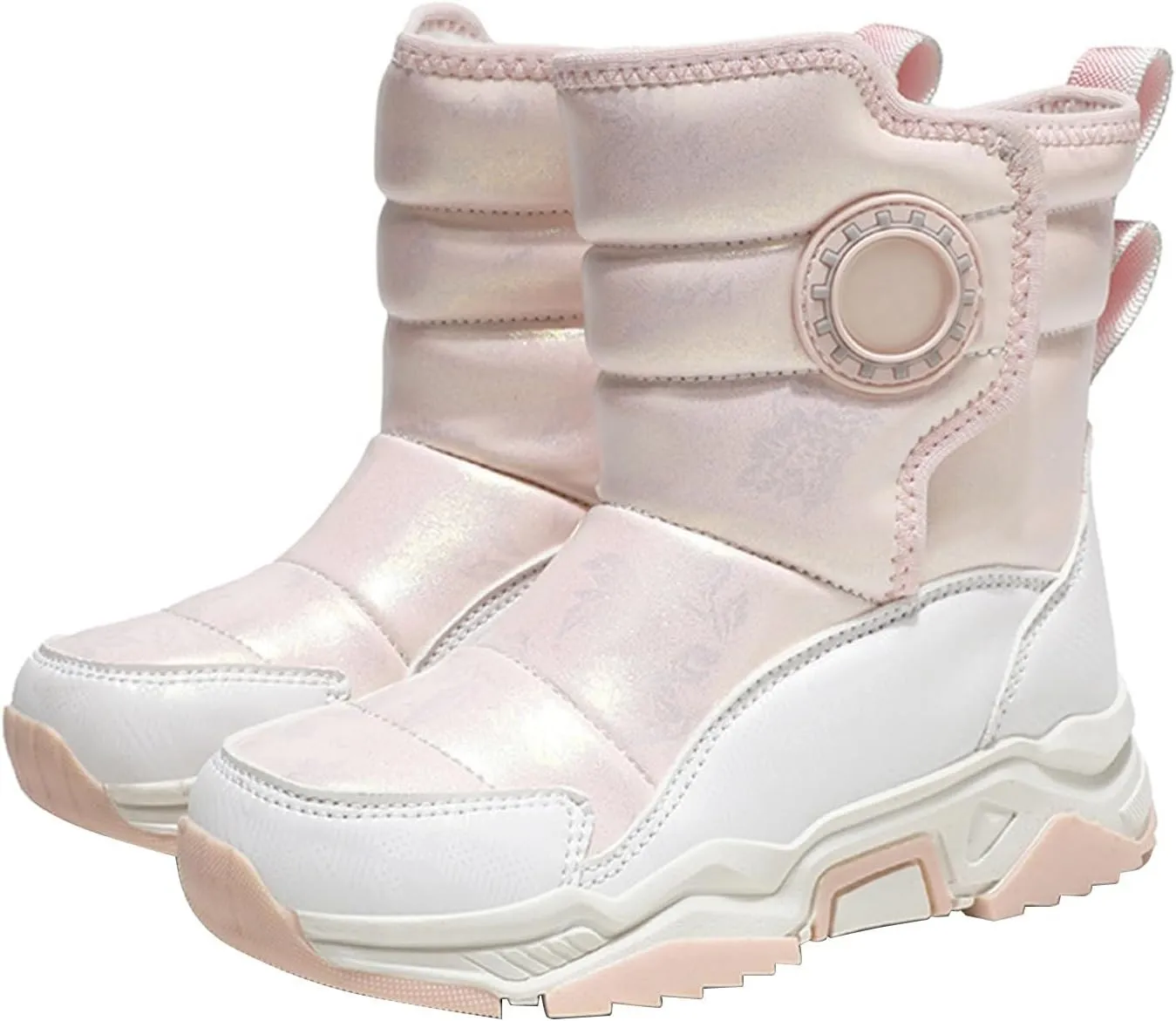 Kids Snow Boots For Girls Winter Boot Waterproof Warm Anti-Slip Shoes Kids Snow Boots Insulated Snow Boots For Boys