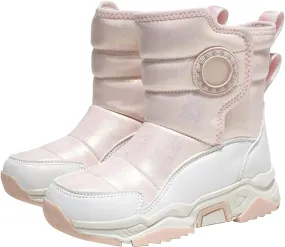 Kids Snow Boots For Girls Winter Boot Waterproof Warm Anti-Slip Shoes Kids Snow Boots Insulated Snow Boots For Boys