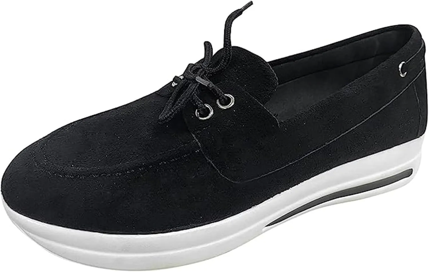Lausiuoe Womens Shoes Dressy Casual Flats Loafers Slip on Canvas Shoes Low Top Casual Comfortable Walking Fashion Sneakers