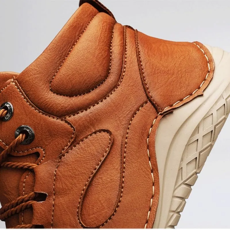 Lightweight Comfortable Walking Running Sneakers for Men Stylish Lace Up Casual Walking Business Driving Dress Shoes