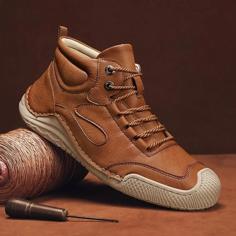 Lightweight Comfortable Walking Running Sneakers for Men Stylish Lace Up Casual Walking Business Driving Dress Shoes