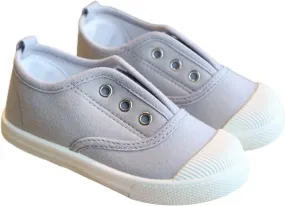 Little Boys Girls Canvas Sneakers Canvas Low Top Breathable Shoes Lace up Non Slip Soft Casual Walking Shoes