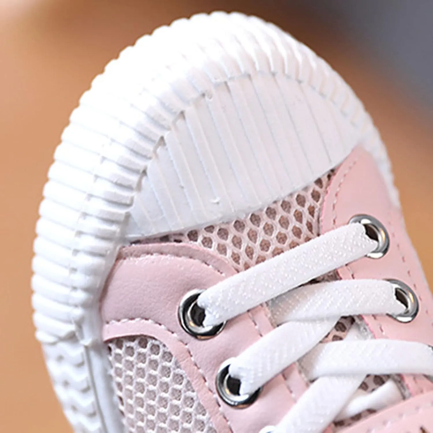 Little Boys Girls Lightweight Sports Shoes Mesh Breathable Flat Household Casual Slip On Canvas Shoes for Kids
