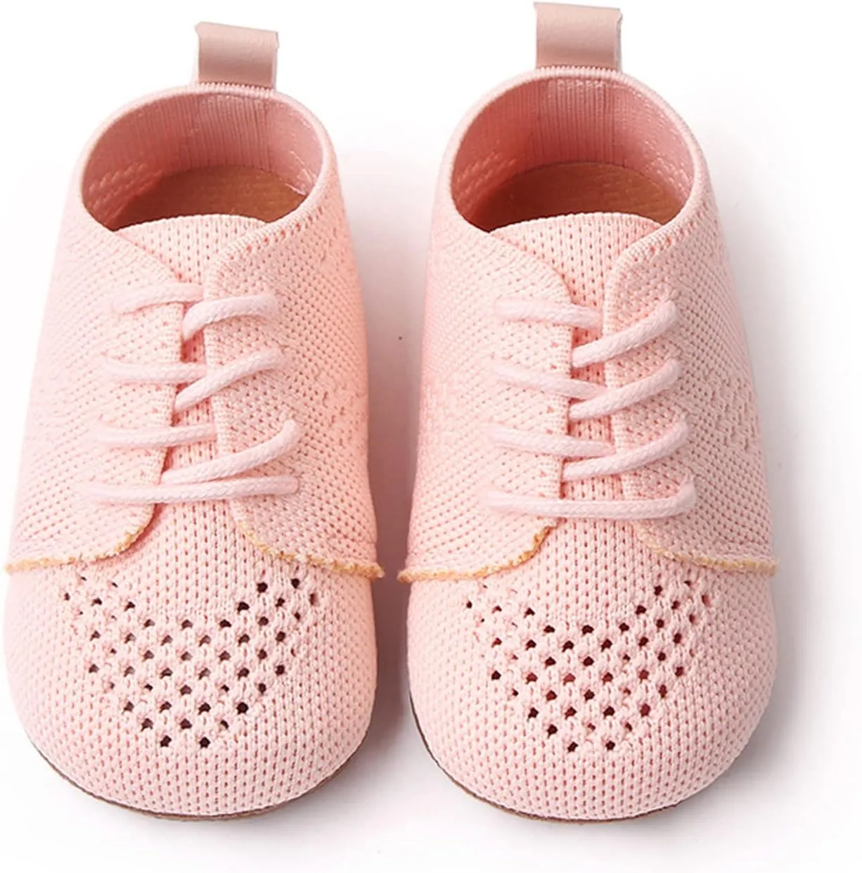 Little Boys Shoes Infant Girls Boys Single Shoes First Shoes Toddler Soft Bottom Breathable Lace Up Toddler Kids