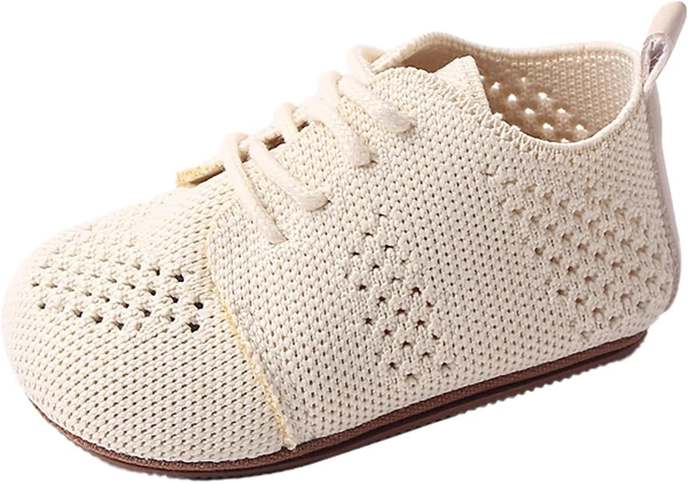 Little Boys Shoes Infant Girls Boys Single Shoes First Shoes Toddler Soft Bottom Breathable Lace Up Toddler Kids