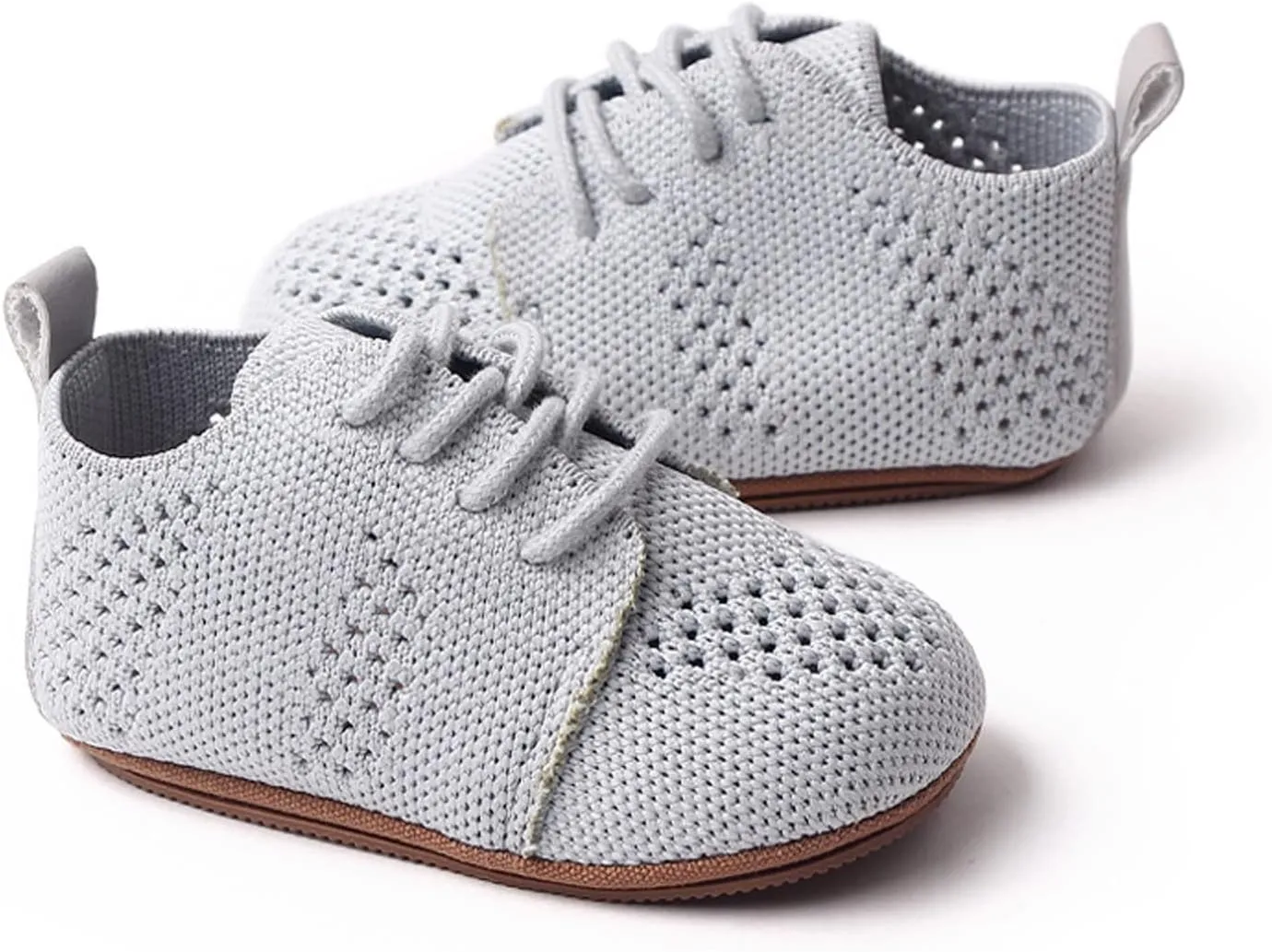 Little Boys Shoes Infant Girls Boys Single Shoes First Shoes Toddler Soft Bottom Breathable Lace Up Toddler Kids