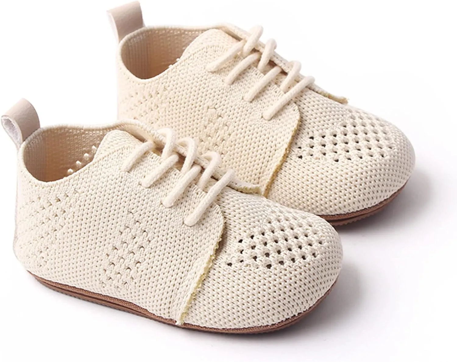 Little Boys Shoes Infant Girls Boys Single Shoes First Shoes Toddler Soft Bottom Breathable Lace Up Toddler Kids