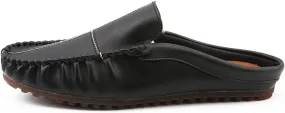 Loafers for Men Stitching Details Backless Moccasins Shoes Vegan Leather Comfortable Flexible Resistant Wedding Walking Slip On
