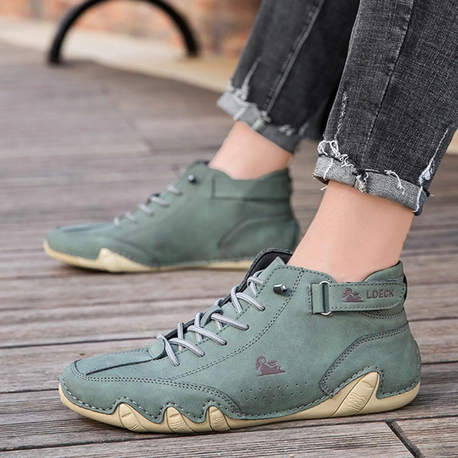 Men Casual Dress Shoes Men's Running Shoes Tennis Walking Fashion High Top Boots Sneakers Non Slip Sports Work Shoes