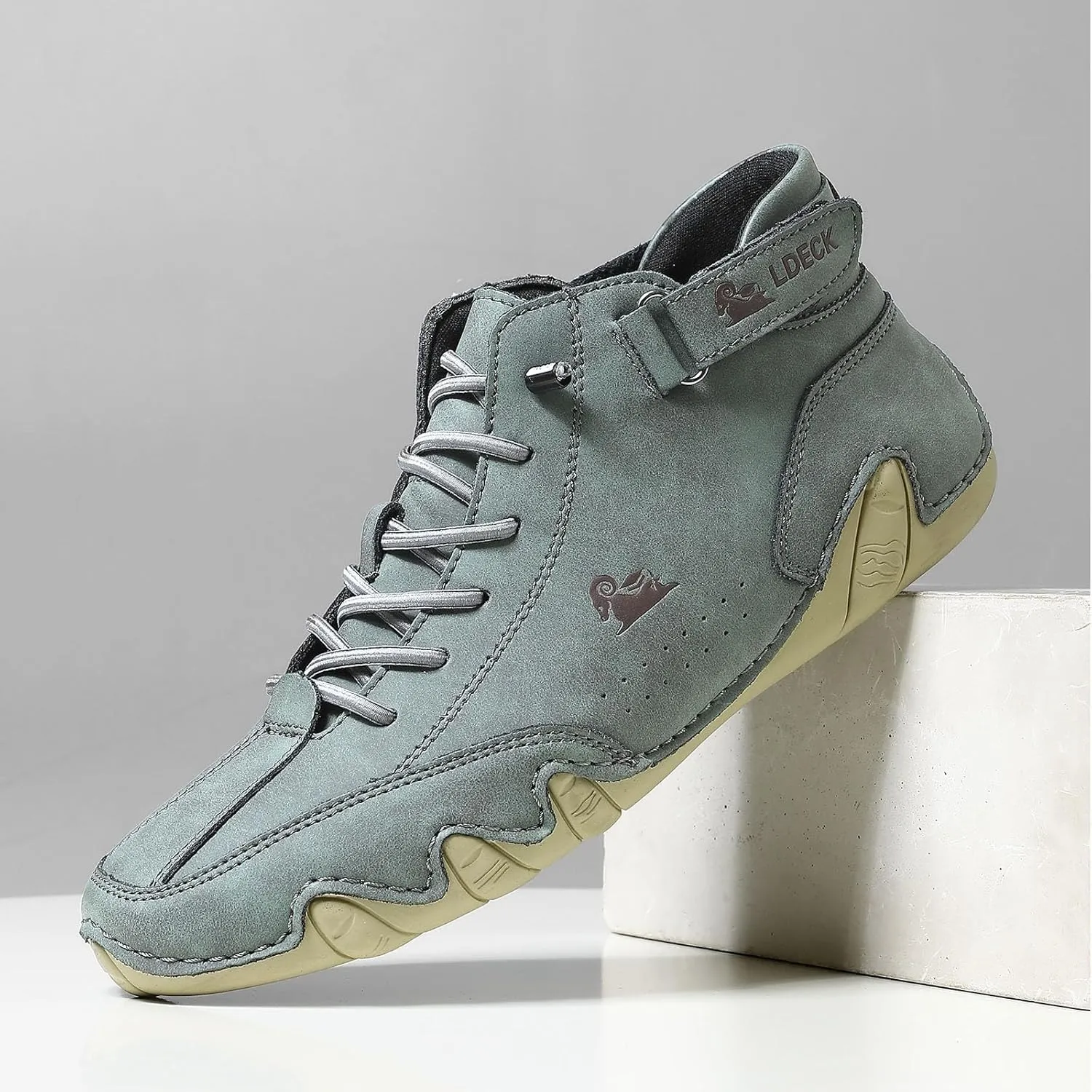 Men Casual Dress Shoes Men's Running Shoes Tennis Walking Fashion High Top Boots Sneakers Non Slip Sports Work Shoes