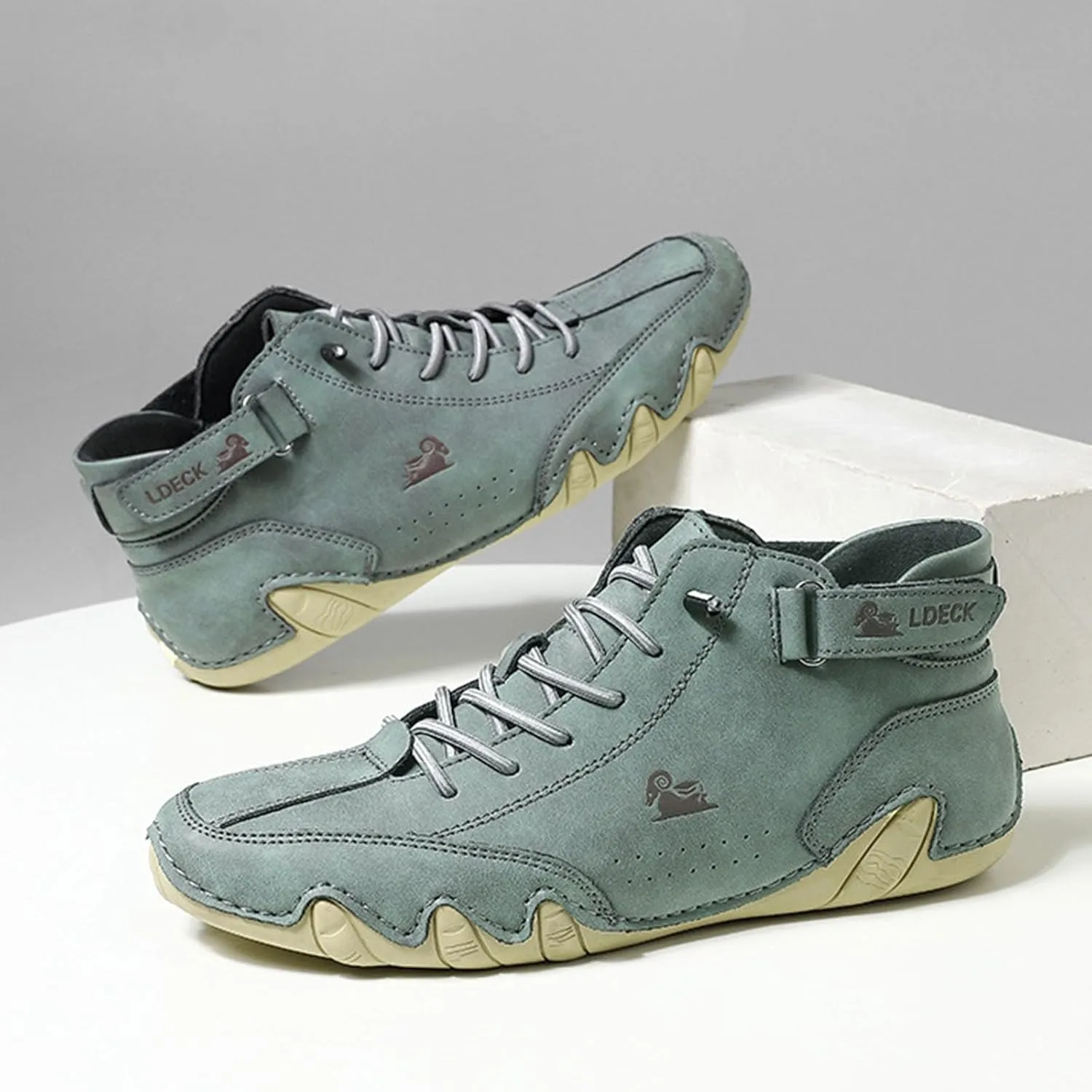 Men Casual Dress Shoes Men's Running Shoes Tennis Walking Fashion High Top Boots Sneakers Non Slip Sports Work Shoes