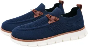 Men Loafers Shoes Casual Slip on Sneakers Fashion Lace up Wolking Dress Business Oxfords Work Lightweight Footwear