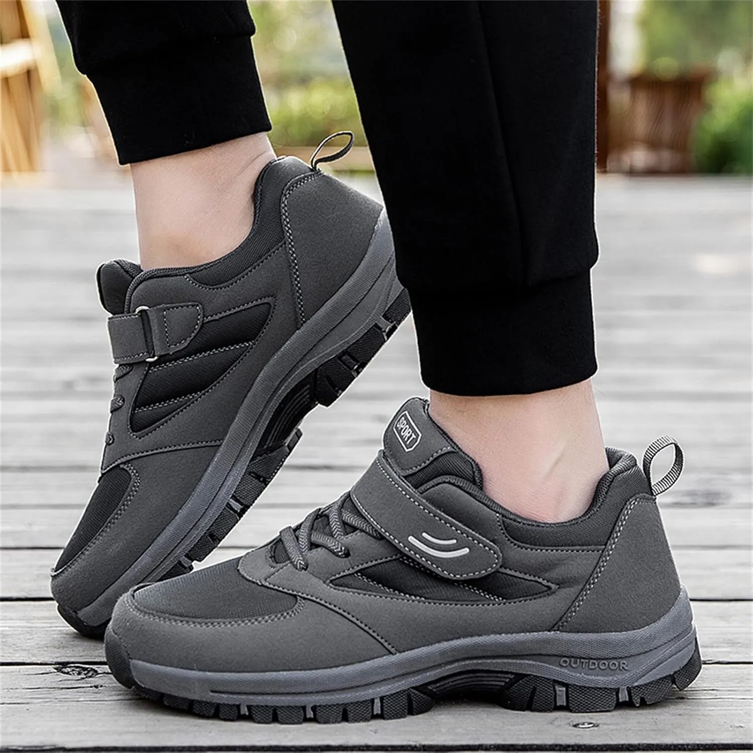 Men Slip on Walking Shoes Comfortable Memory Foam Ultra Lightweight Breathable Fashion Sneakers Non Slip Travel Jogging Workout Tennis Shoes Wide Width