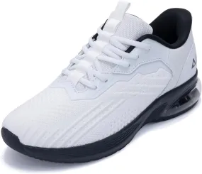 Men's Air Running Shoes Tennis Jogging Gym Fashion Sneaker Lightweight Knitting Breathable Athletic Walking Shoes US 7-12.5